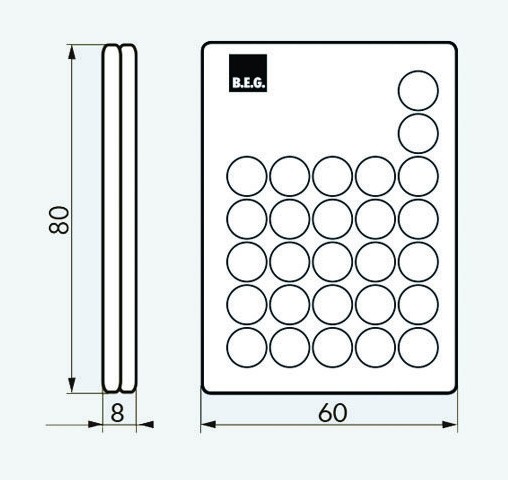 Пульт настройки и управления B.E.G. IR-PD-DALI-E от интернет-магазина amperkin.by