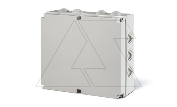 Коробка распред., 380x300x120mm, вводы 12x48mm(PG36), IK08, GW 650°C, IP55, серия SCABOX