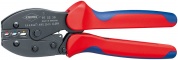 Пресс-клещи KNIPEX PreciForce®, кол-во гнёзд: 3, 0.5 - 6.0 мм (20 -10 AWG), L-220 мм, чёрные, 2-комп. рукоятки (KNIPEX)