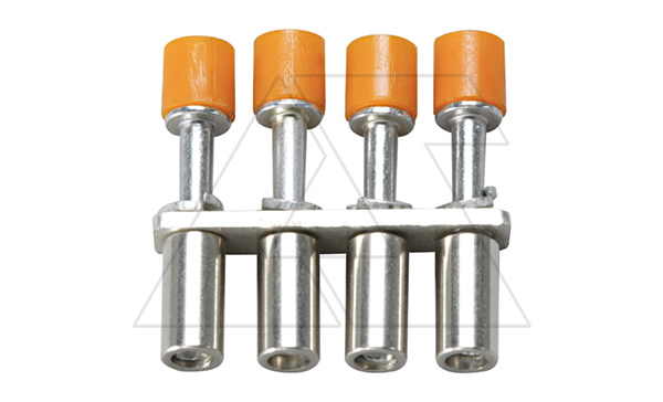 Перемычка CA747/10 на 10 полюсов, для винтовых клемм CMT4,CMB4, 32A, изолированная