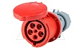 Разъем пром. силовой CEE кабельный, гнездо, 63A, 3P+N+E 6h, 346_415VAC 50/60Hz, IP44, серия Hexie от интернет-магазина amperkin.by