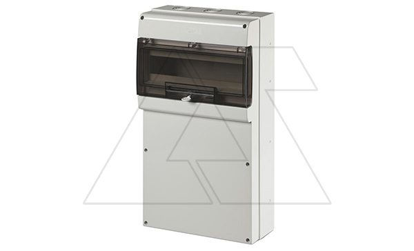 Щит комбинированный навесной M550, 16M + пустая передняя панель, 328x550x140mm, IP66, серия DOMINO