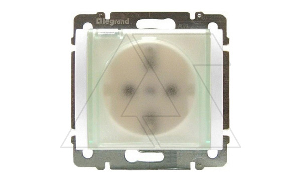 Galea Life - Розетка 2P+E нем. стдарт, IP44, White