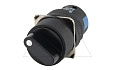 Переключатель LA115-C-11XA, 0-I, фиксация, черный, круглый, 1CO, 16mm, IP40 от интернет-магазина amperkin.by