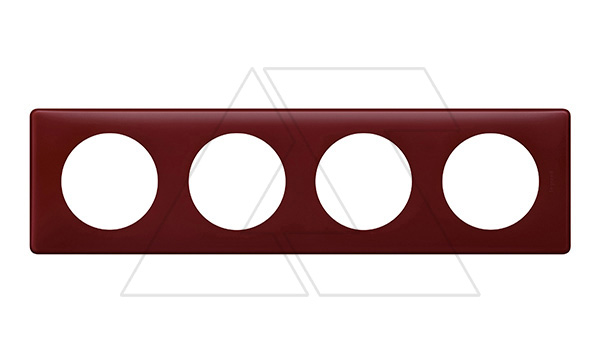 Celiane - Рамка 4 поста перкаль бордо
