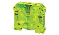 Клемма защитного проводника CGT50/70NA /20x77mm, винтовая, 2 присоед., 70mm2, желто-зеленая