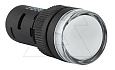 Индикатор светодиодный моноблочный AD16-16C, белый, LED 24VAC/DC, 16mm, IP50 от интернет-магазина amperkin.by
