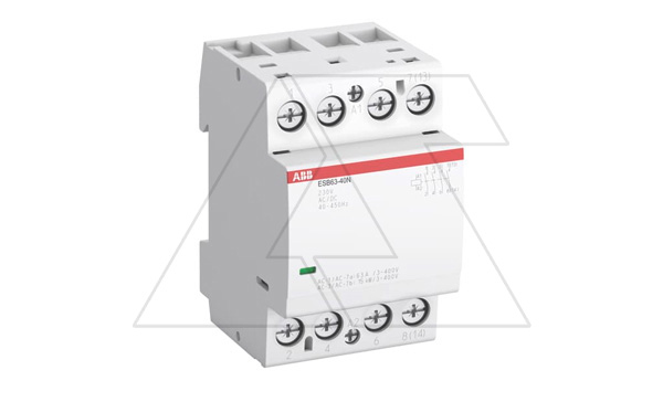Контактор модульный ESB63-40N-01, 63A, 4NO, 24VAC/DC, 3M