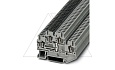 Клемма двухъярусная STTB 2,5-PV /5,2mm, пружинная, со связью потенциала, 4 присоед., 2,5(max 4)mm2, 22A, 500V, серая от интернет-магазина amperkin.by
