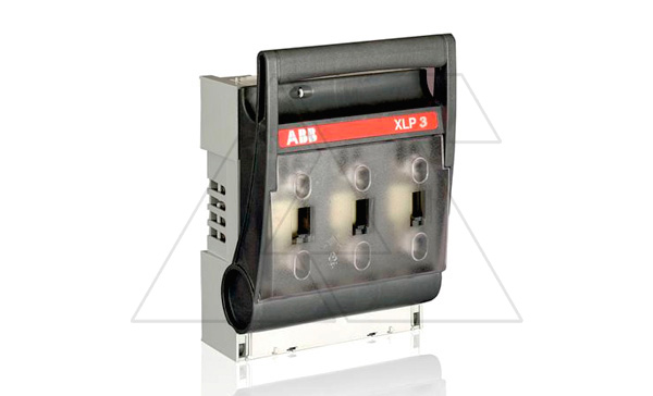 Разъединитель откидной XLP3-6BC под предохранители до 630А гориз., размер 3, 3P, мостовые зажимы