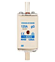 ISP00gG 125 плавкая вставка NH-00gL/gG 160A/125A AC400V/100kA с индикатором Combi