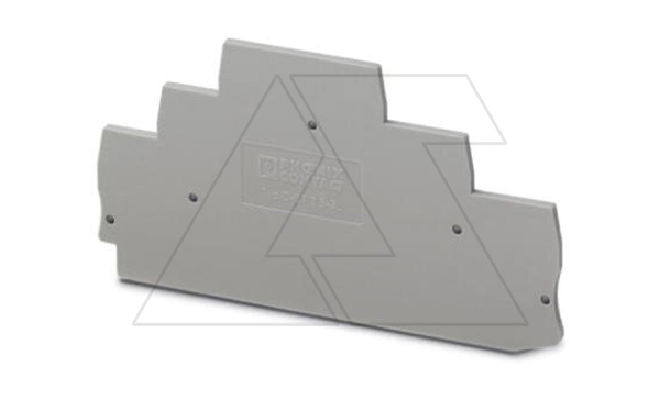 Крышка концевая D-ST 2,5-3L /2,2mm, для пружинных клемм ST 2,5-3.., серая