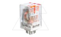 Реле R15-2013-23-1220-WTLD, 3CO, 10A(250VAC), 220VDC, мех. инд., тест-кнопка, LED, выпрям. диод