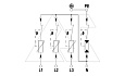 Разрядник V20-3+NPE-280, 4P, Un=230В, Imax=160кА, Up<1.3кВ, класс С от интернет-магазина amperkin.by