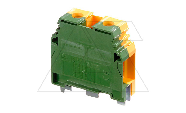 Клемма M 35/16.P для заземления, 4200А/1с, ж./зеленый