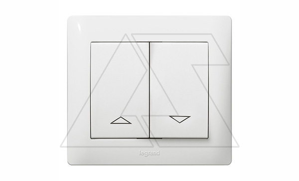 Galea Life - Клавиша для управления рольставнями, White