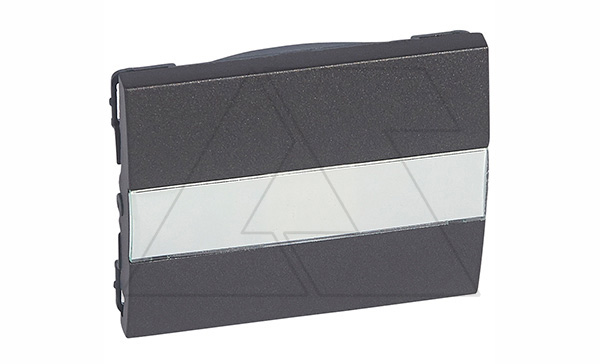 Galea Life - Клавиша для выключателя с держателем этикеток, Dark Bronze