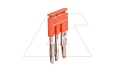 Перемычка JB12-5 для клемм ZS25/12 на 5 полюсов, 76А, оранж. от интернет-магазина amperkin.by