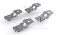 Комплект для крепления щитов на стену, 4 кронштейна c монт. прин от интернет-магазина amperkin.by