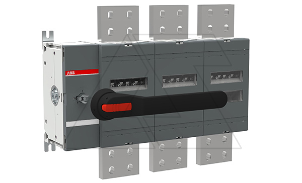 Выкл. нагрузки OT3200E03P, 3200A 3P видимый разрыв c выносной блок. рукояткой OHB274J12 и осью OXP12X280