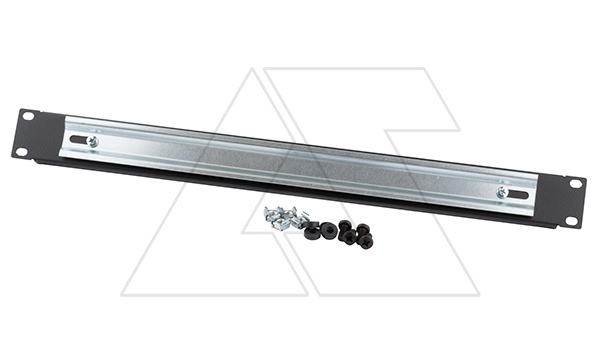 Панель 1U 19" с DIN рейкой