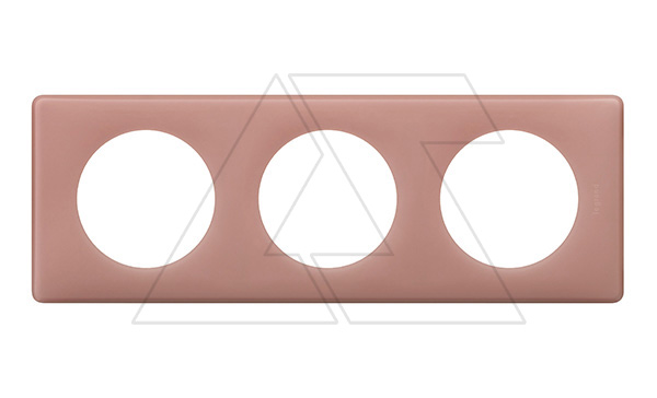 Celiane - Рамка 3 поста перкаль розе