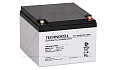 Батарея аккумуляторная Technocell TCL26-12, 12V26Ah, 125x166x176 HxLxW, 7.4kg, 10-12лет от интернет-магазина amperkin.by