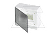 Щиток навесной ABB Basic E BEW402208, 8M, прозр. серая дверь, 63A, IP40, 230x180x102mm, 2хPEN-шина от интернет-магазина amperkin.by