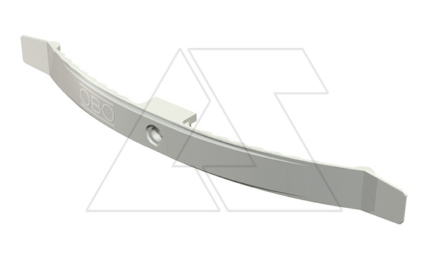 Зажим 2034 SP кабельный, для параллельной открытой прокладки до 10 кабелей NYM 3х1,5мм² по поверхности, серый полиамид