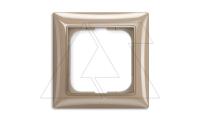 Basic 55 - Рамка на 1 пост (бежевый)
