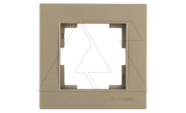 Rita - Рамка 1 пост, антрацит