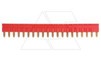 Перемычка гребневая JB20-1Red, 20P, красный, для цоколя 6W и реле SIR6W