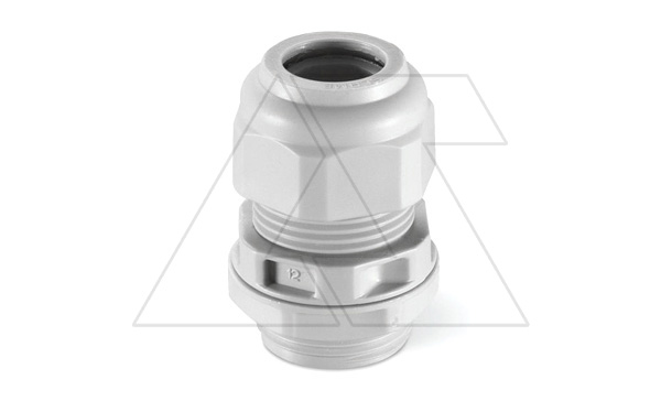 Ввод кабельный PG36 с гайкой без мембраны, диаметр кабеля 22_32mm, GW 750°C, UV-resistant, IP66, серый RAL7035