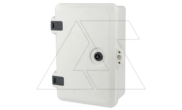 Щит навесной 320x210x130мм (ВxШxГ) из композитного (SMC) материала с монт. панелью 275x160мм, IP65