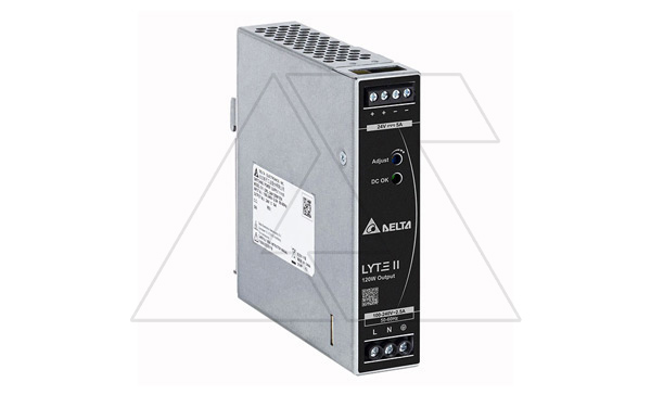 Блок питания импульсный Lyte II, 120W, 5А, 90_264VAC / 24VDC, DIN35, винт.клеммы, ал.корпус Блок питания импульсный Lyte II, 120W, 5А, 90_264VAC / 24VDC, DIN35, винт.клеммы, ал.корпус