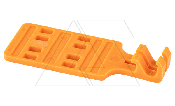 Пластина для разгрузки от натяжения CXSR4N для CX2.5PN,CX2.5SN, 4 полюса, оранжевая