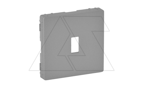 Valena Life - Лицевая панель для розетки USB 3.0 с подключенным кабелем 15см и разъемом, алюминий