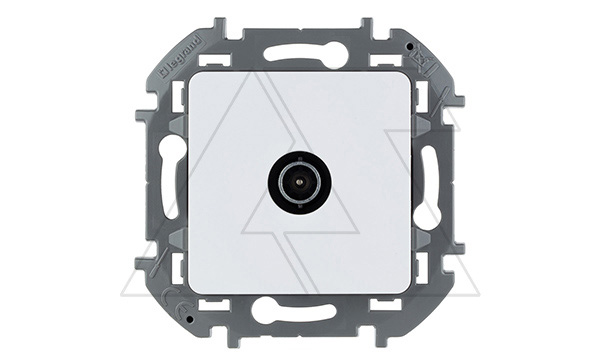 Inspiria - Розетка TV проходная 14дБ (белый)