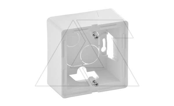 Valena Life - Коробка для накладного монтажа 1пост, белая