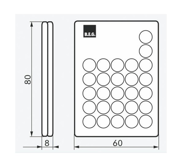 Пульт настройки и управления B.E.G. IR-PD от интернет-магазина amperkin.by