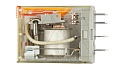 Реле RKE2CO524LT, 2CO, 7A(250VAC/30VDC), 24VAC, мех. индикация, тест-кнопка с блокировкой, LED от интернет-магазина amperkin.by
