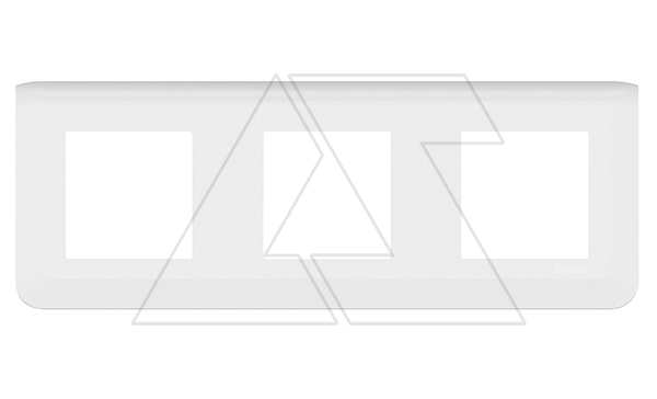 Mosaic - Рамка 3х2М, вертикальная, белый (суппорт 80253 или 3х80251)