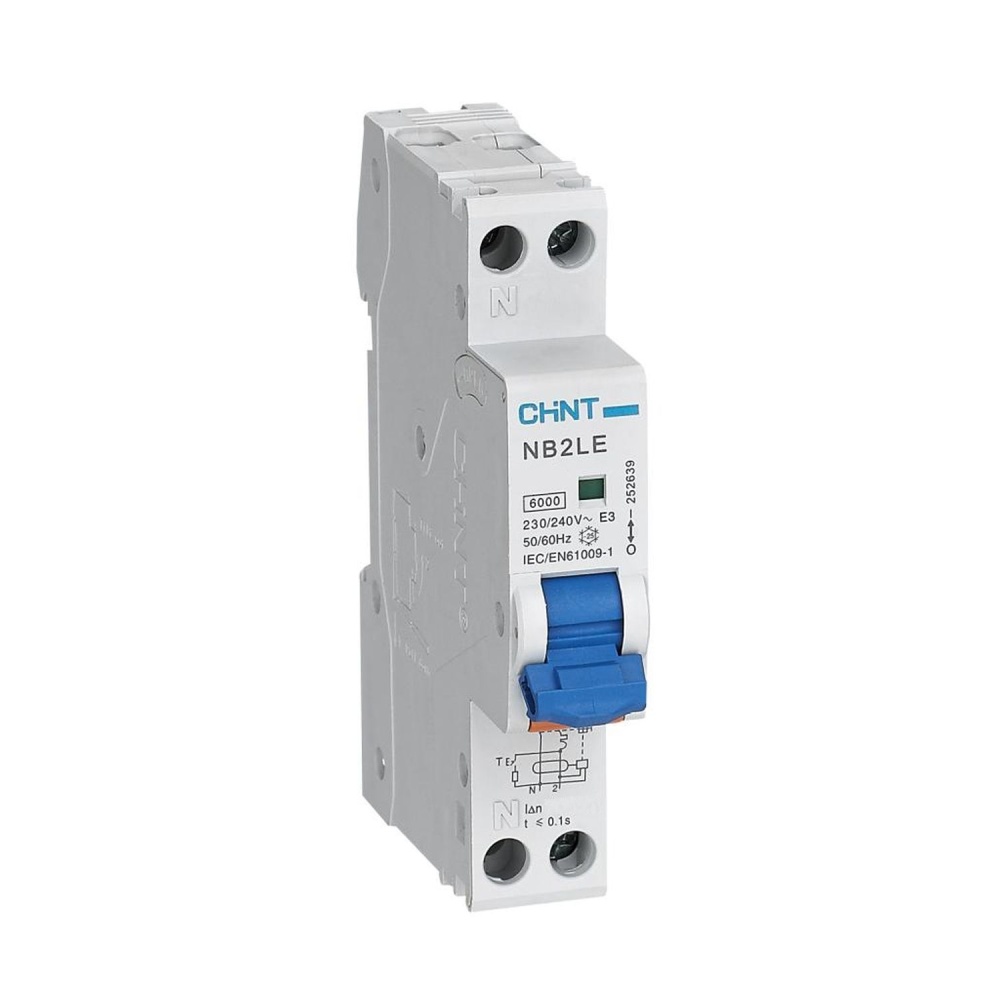 АВДТ NB2LE 1P+N C16 30мА тип AС 6кА, электронный (18мм) (R)