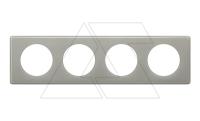 Celiane - Рамка 4 поста серый глянец