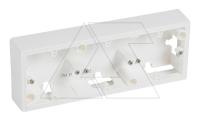 Valena - Коробка для наклад. монтажа 3поста, белый
