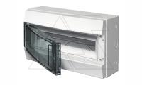 Щиток навесной ABB MISTRAL65 M65W118TAT 18M, IP65, прозр. дверь, +PE(2x25+8х4) +N(2x25+10х4), GWT750