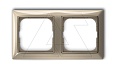 Basic 55 - Рамка на 2 поста (бежевый) от интернет-магазина amperkin.by