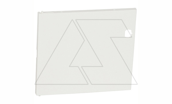 Дверь для навесного щитка Nedbox 8M, белый пластик