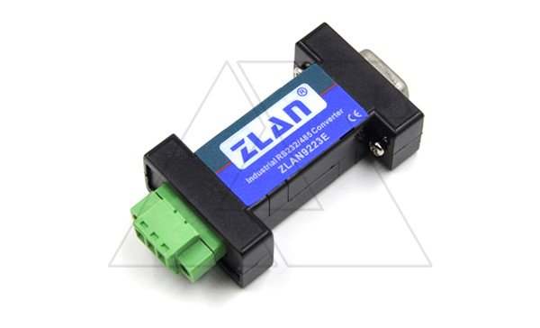 Пассивный преобразователь интерфейсов ZLAN9223E, RS-232 в RS-485