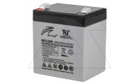 Батарея аккумуляторная Ritar HR12-22W, F2, 12V/5.5Ah, 101(107)x90x70 HxLxW, 1.55kg, 8 лет